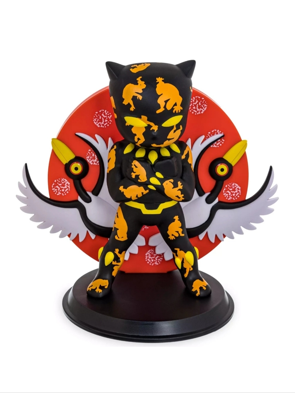 Black Panther World of  Wakanda Artist Series Vinyl Figure By Natacha Bustos.
